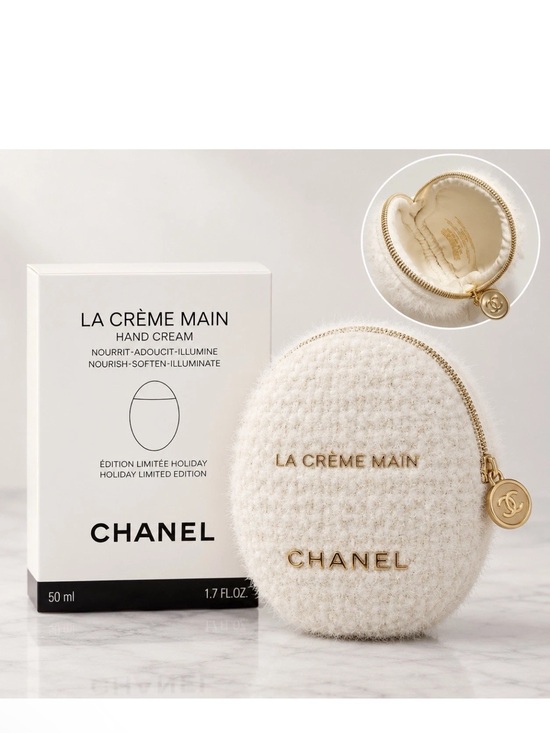 CHANEL Other - CHANEL LA CRÈME MAIN Hand
Cream 50ml + White Pouch Limited Edition 2026 New